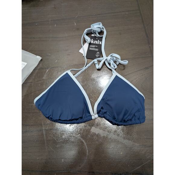 NWT  Knix Triangle Bikini Top - Color Block -Size M - Picture 1 of 7
